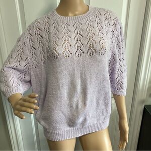 Lavender Knit sweater